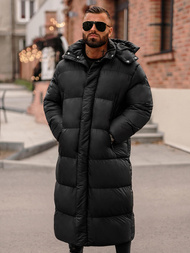 Herren Winterjacke Schwarz OZONEE O/M3202Z