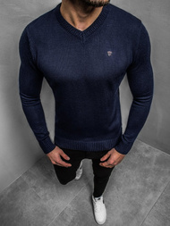Herren Pullover Dunkelblau OZONEE O/KV01Z