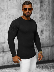 Herren Pullover Schwarz OZONEE L/2500