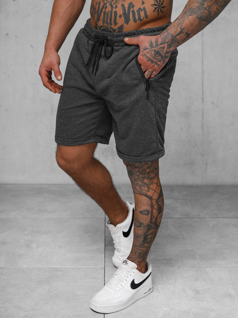 Herren Sportshorts Anthrazit OZONEE JS/17K532/5