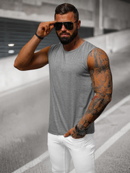 Herren Tank Top Anthrazit OZONEE JS/99001Z