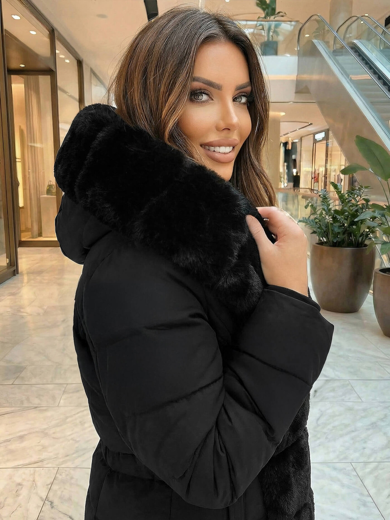 Damen Jacke Schwarz OZONEE JS/5M3158/392Z