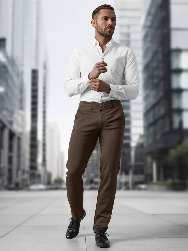 Herren Hose Braun OZONEE V/5100