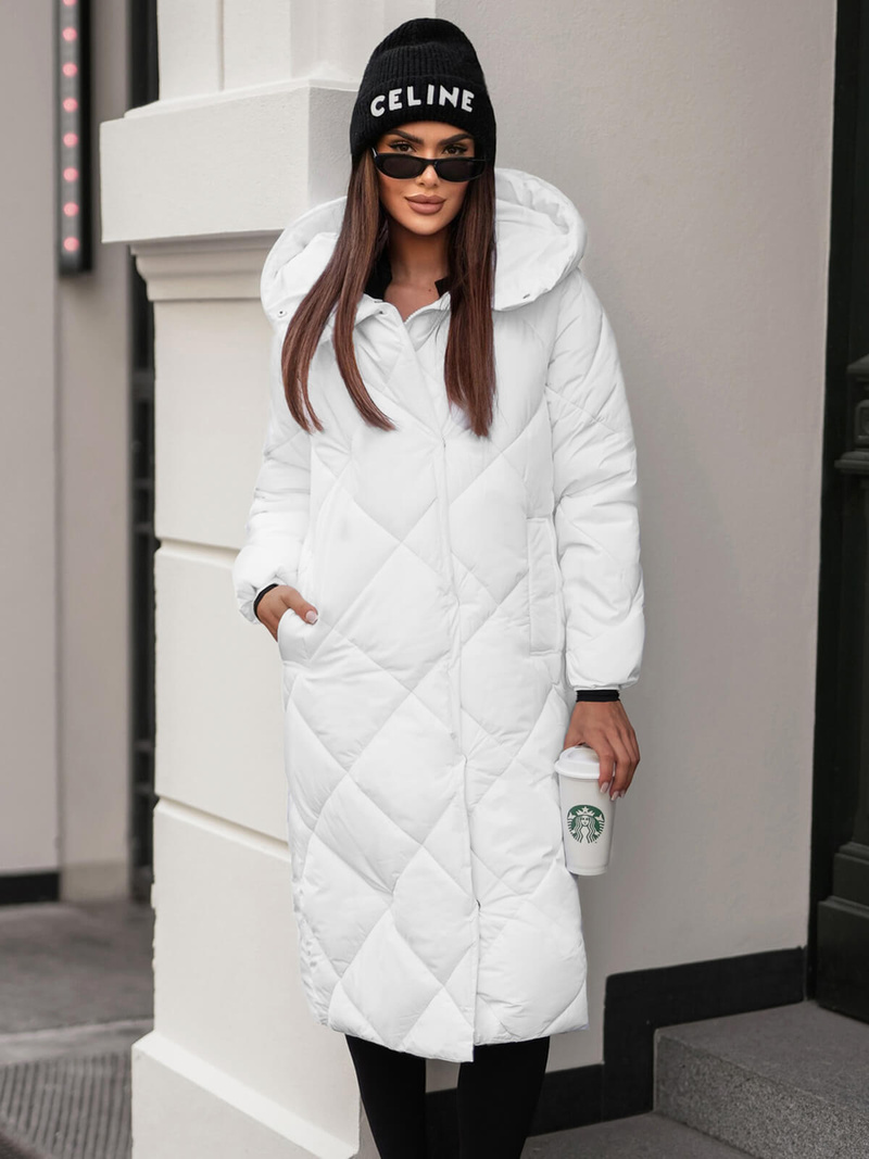 Damen Jacke Weiß OZONEE JS/5M3173/281Z