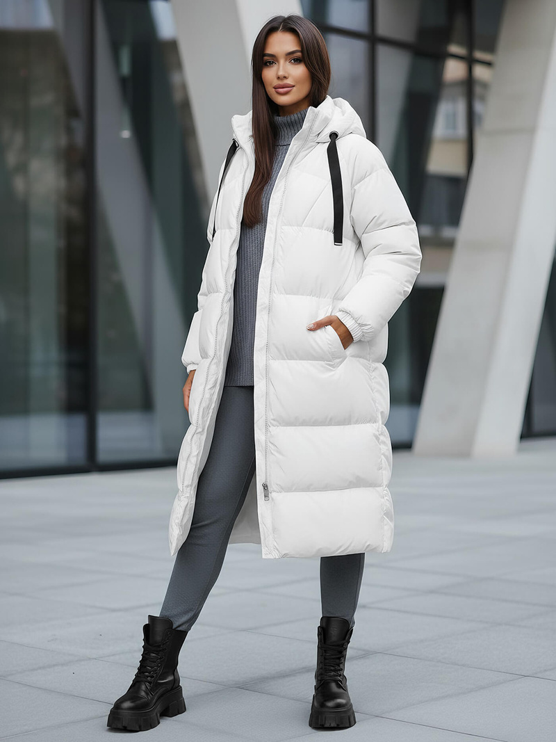 Damen Jacke Weiß OZONEE JS/5M3163/281Z