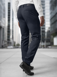 Herren Chino Hose Dunkelblau OZONEE V/5100