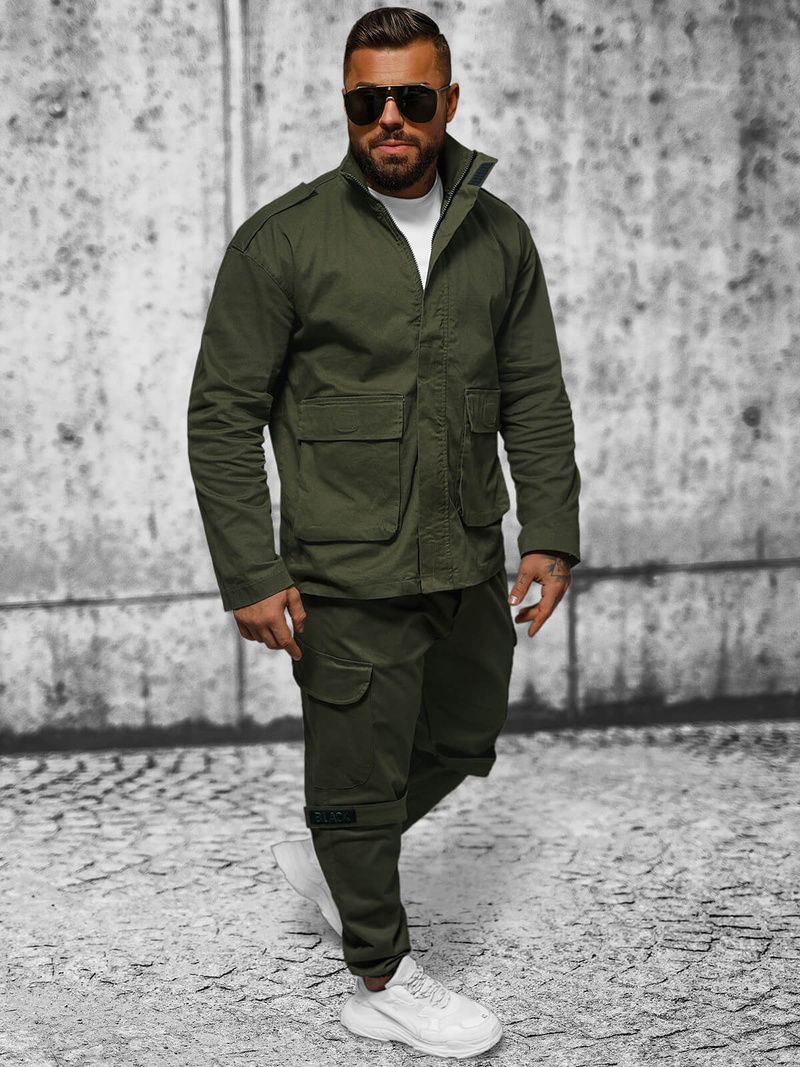 Herren Jacke Khaki OZONEE O/G3035