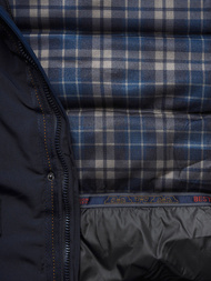 Herren Winterjacke Dunkelblau OZONEE JS/5M718/215