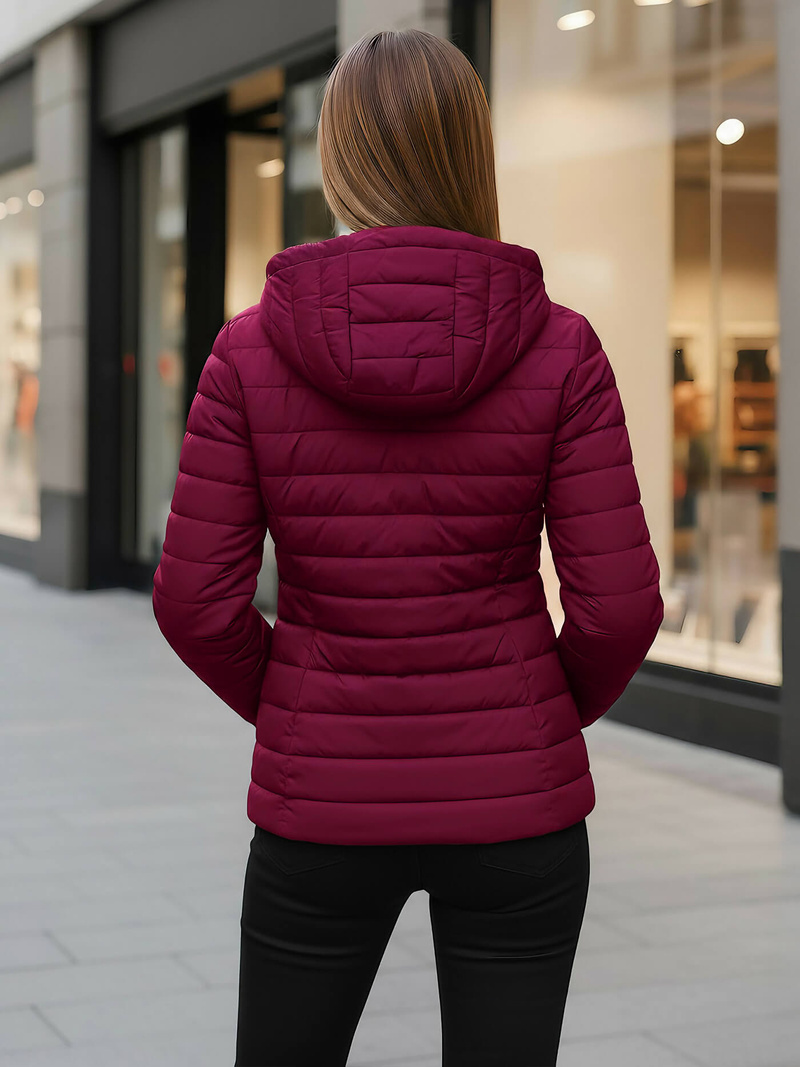 Damen Jacke Weinrot OZONEE JS/16M9103/01Z