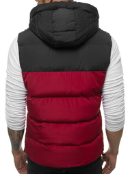 Herren Weste Weinrot OZONEE JB/JP1189/3