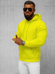 Herren Kapuzenpullover Gelb-Neon OZONEE JS/2009Z