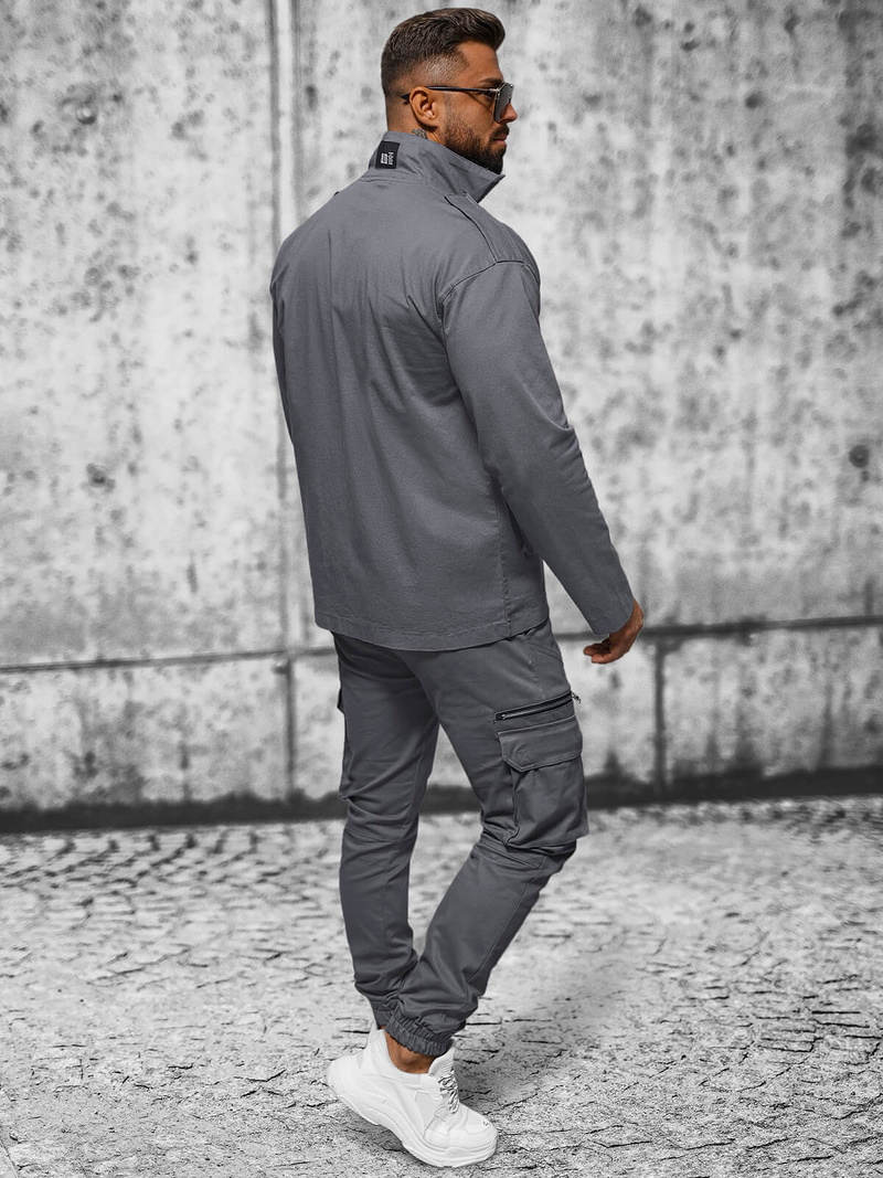 Herren Jacke Anthrazit OZONEE O/G3035