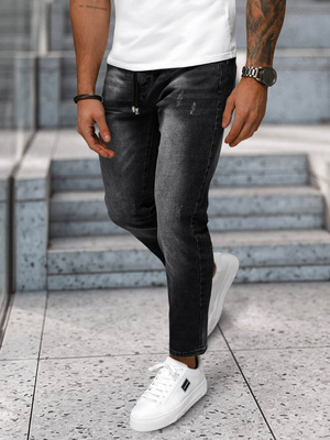 Herren Jeans Schwarz OZONEE NB/MP0063/1N