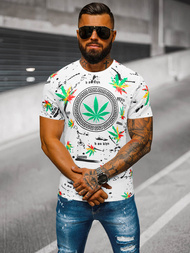 Herren T-shirt Weiß OZONEE O/T131/1