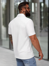 Herren Poloshirt Weiß OZONEE NB/MT3122