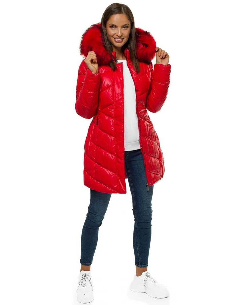 Damen Jacke Rot OZONEE O/DK026/4