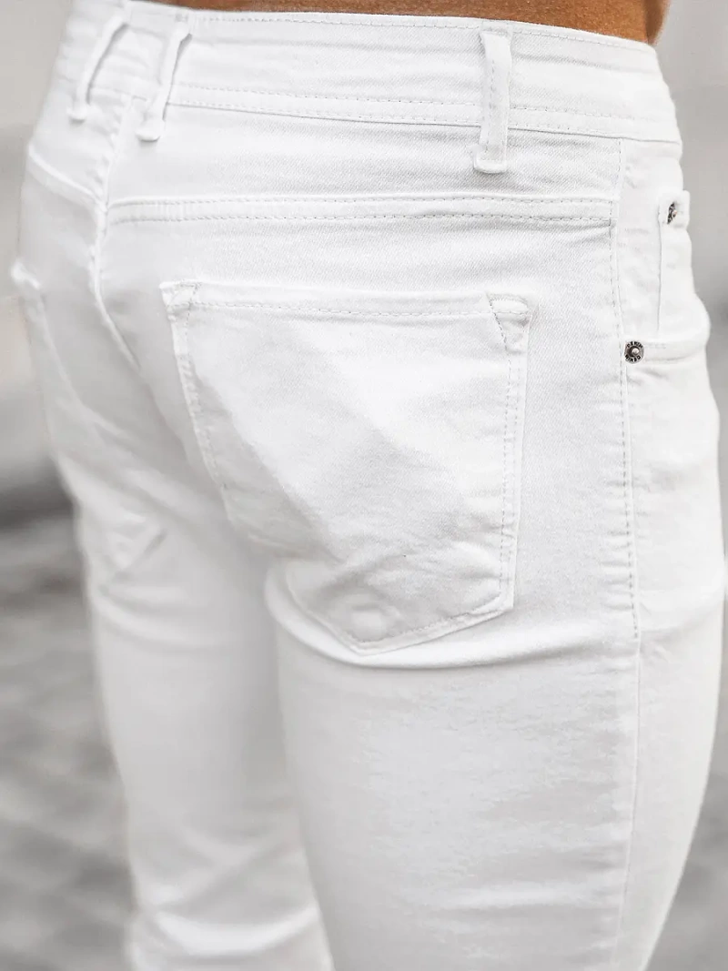 Herren Jeanshose Weiß OZONEE E/5391/01Z