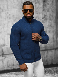 Herren Pullover Marineblau OZONEE NB/MM6020/6