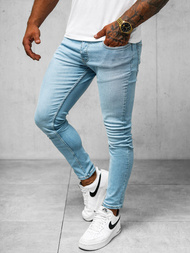 Herren Jeanshose Blau OZONEE O/426SP