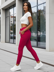 Damen Sporthose Dunkelrot OZONEE JS/CK01/59Z