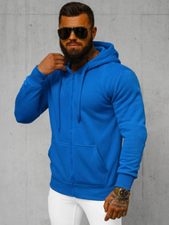 Herren Kapuzenpullover Blau OZONEE JS/2008Z 