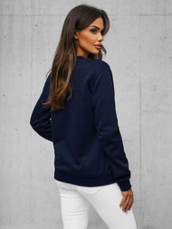 Damen Sweatshirt Dunkelblau OZONEE JS/W01Z
