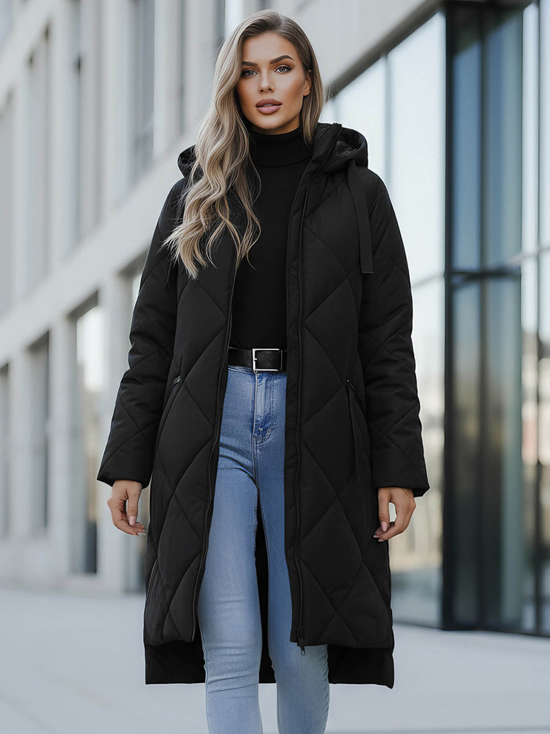 Damen Jacke Schwarz OZONEE JS/5M3168/392Z