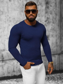 Herren Pullover Dunkelblau OZONEE NB/MMB602/5Z