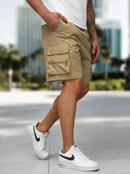Herrenshorts Beige OZONEE JS/27K6538/6
