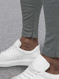 Herren Chino Hose Dunkelgrau OZONEE DJ/3300