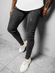 Herren Jeanshose Anthrazit OZONEE E/1270SP