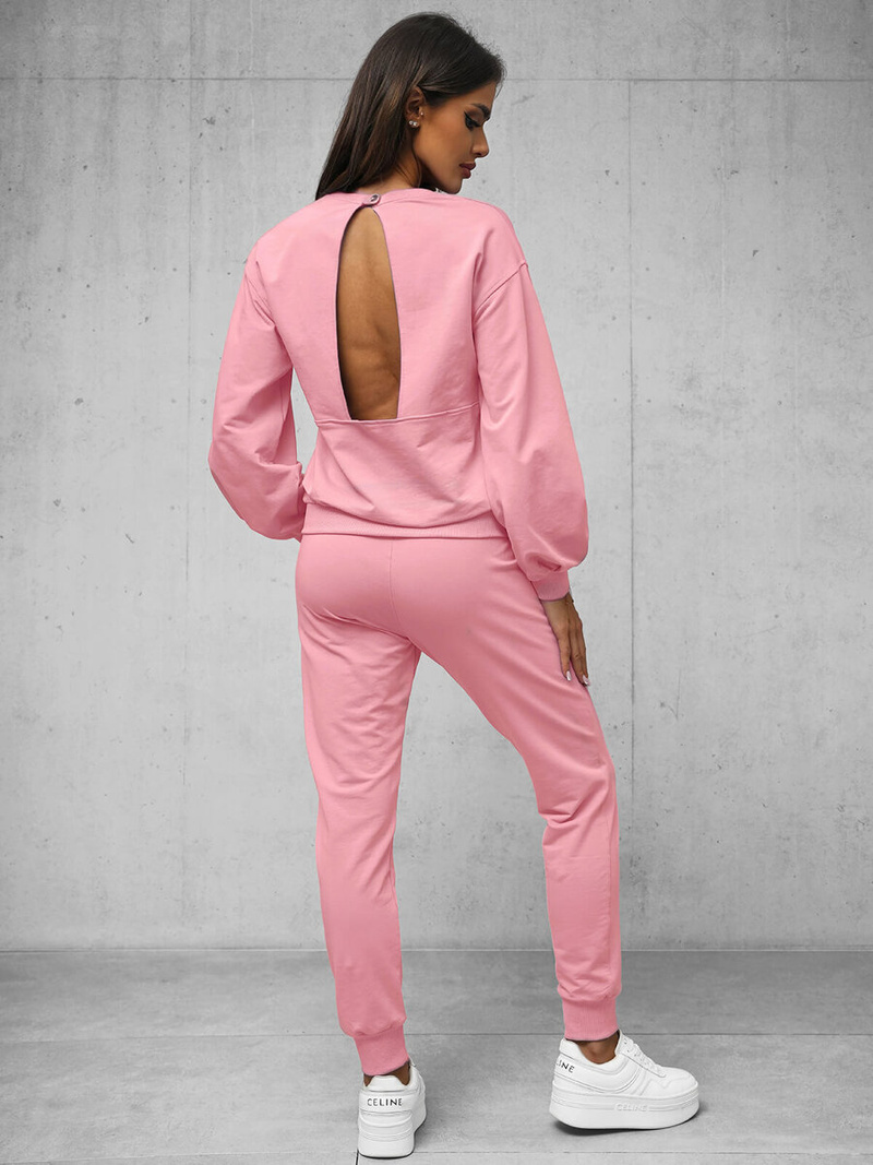 Zweiteiliges Trainingsanzug-Set Rosa OZONEE O/12113Z
