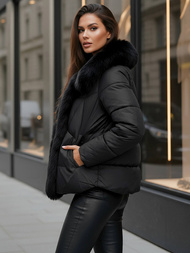 Damen Jacke Schwarz OZONEE O/16M9179/392