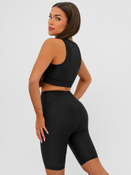 Damen Sport-BH-Trainings Schwarz OZONEE JS/17K596/3