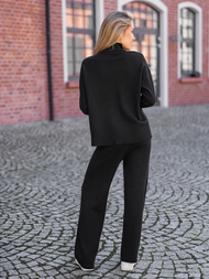 Zweiteiliges Trainingsanzug-Set Schwarz OZONEE JS/53C5203/3