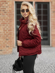 Damen Winterjacke Burgund OZONEE JS/16M9315/06Z