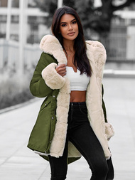 Damen Jacke Grün OZONEE JS/M763/136Z