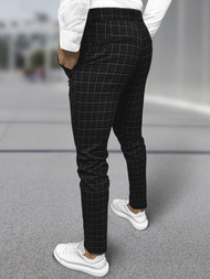 Herren Chino Hose Schwarz OZONEE DJ/5515