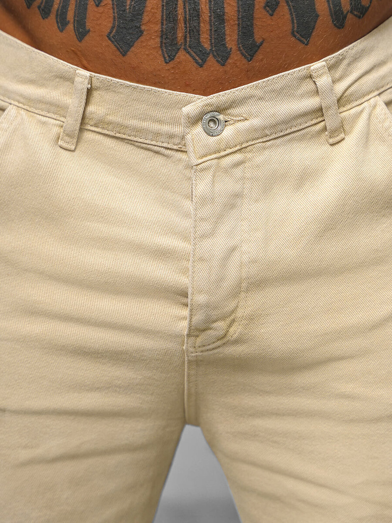 Herren Hose Beige OZONEE DO/4001