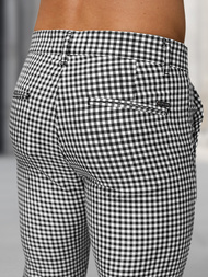 Herren Hose Schwarz-Weiß OZONEE DJ/5531Z