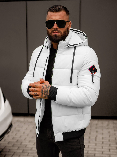 Herren Winterjacke Weiß OZONEE JS/31M5031/281