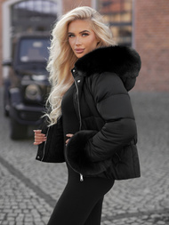 Damen Jacke Schwarz OZONEE JS/16M9282/392