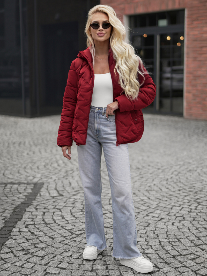 Damen Jacke Burgund OZONEE JS/16M9300/06Z