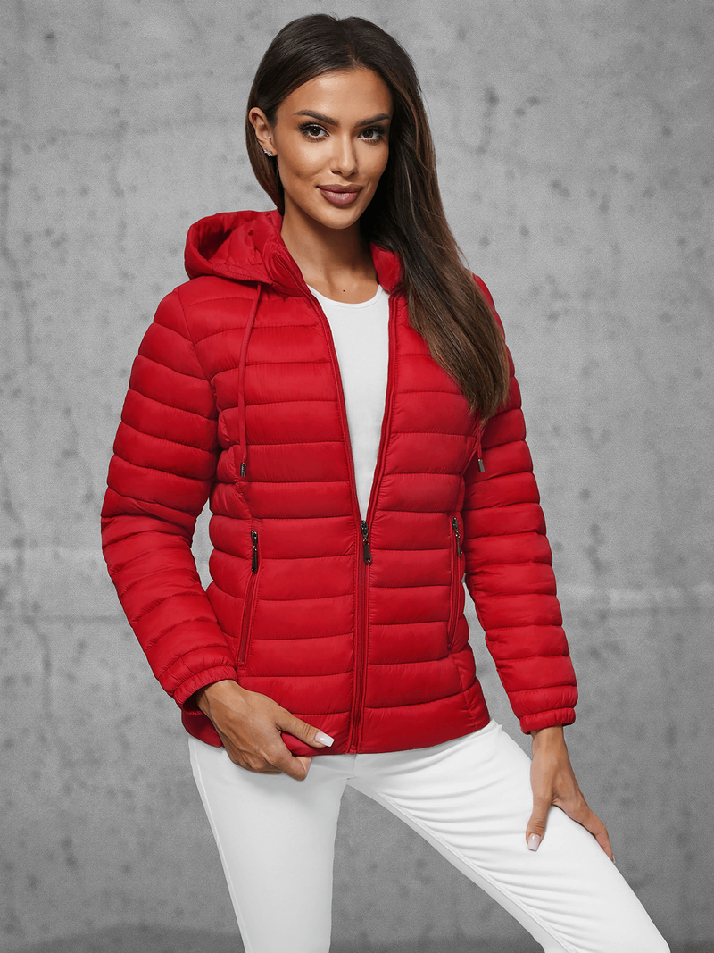 Damen Jacke Rot OZONEE JS/16M9101/270