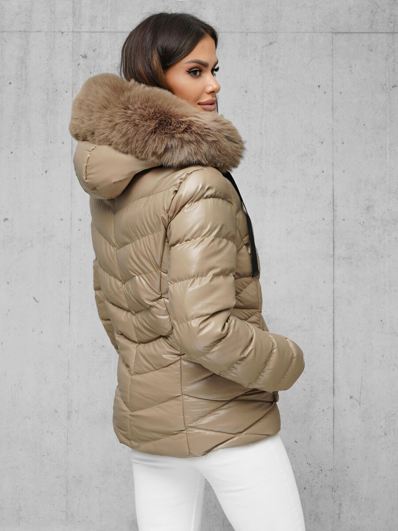 Damen Jacke Beige OZONEE JS/5M3138/62Z