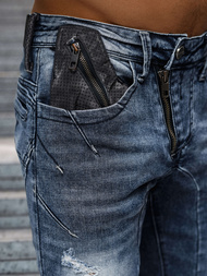 Herren Jeanshose Blau OZONEE NB/MP0045B