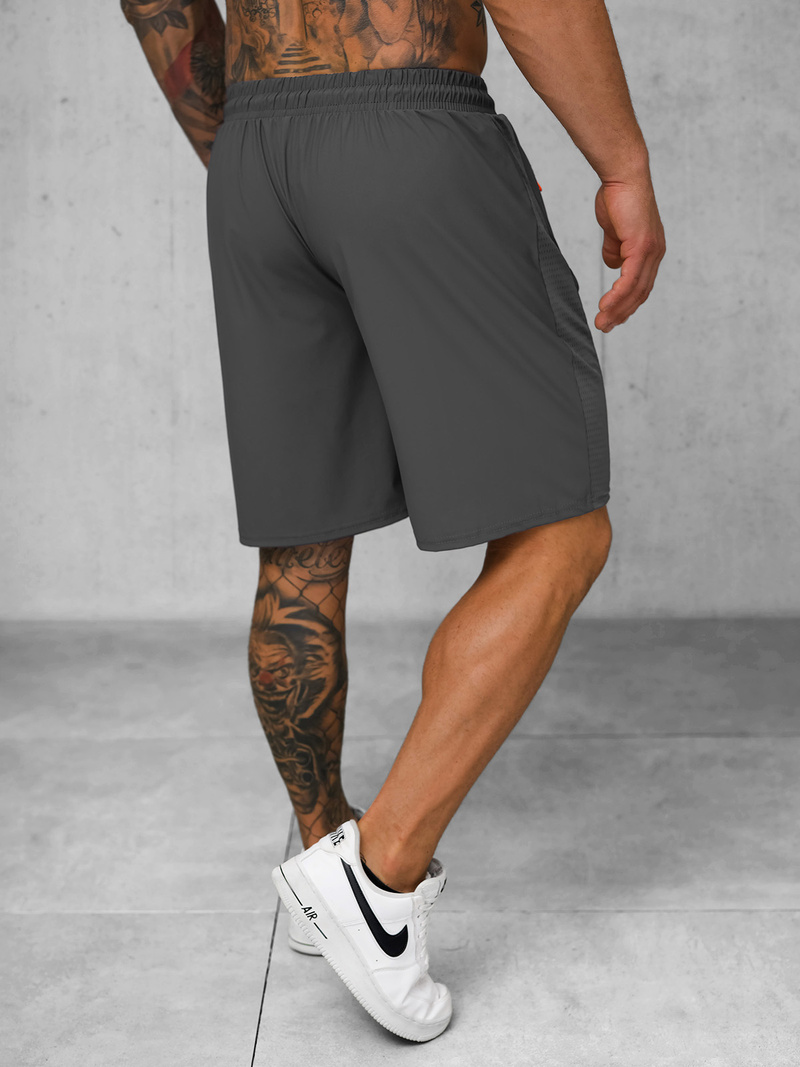 Sportshorts für Herren Anthrazit OZONEE JS/12K1803/5
