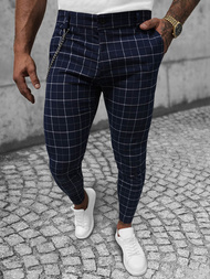 Herren Chino Hose Dunkelblau OZONEE DJ/550171