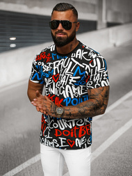 Herren T-shirt Schwarz OZONEE O/T1271/3