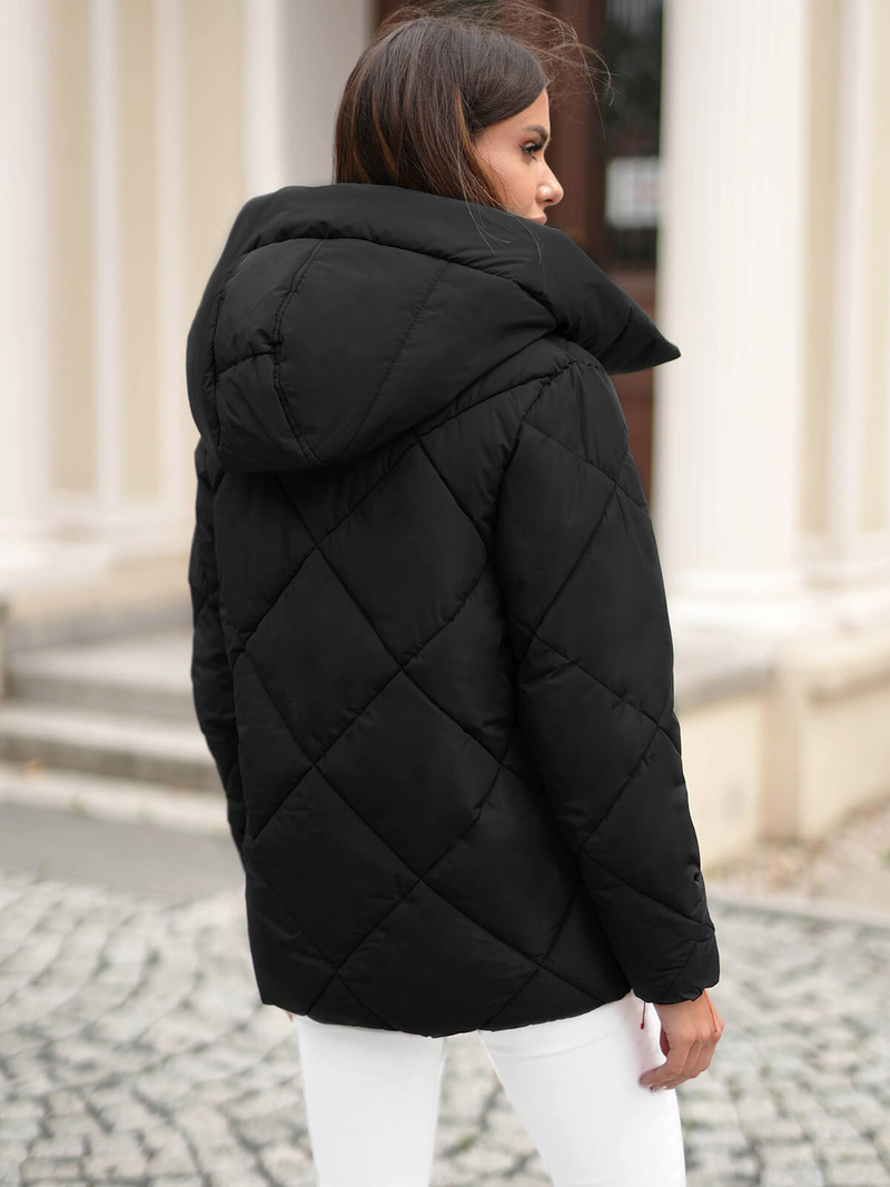 Damen Jacke Schwarz OZONEE JS/5M3175/392Z